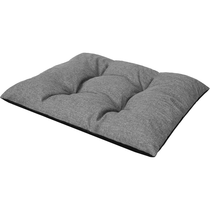 Килимок для собак та котів з високими бортиками, XL, 114x84 см, сірий графіт