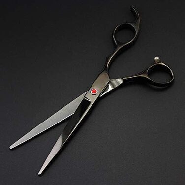 Професійний набір ножиць для грумінгу собак та котів QUNINE, 17.8 см. Прямі, витончені та зігнуті ножиці для догляду за шерстю