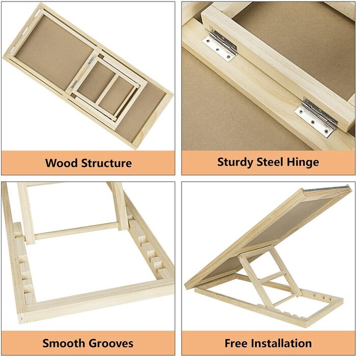 Східці для собак Hunderampe 100 см, складані для авто, котів та собак великих та малих порід, до 100 кг, розмір 100x40x30/40/50/60 см