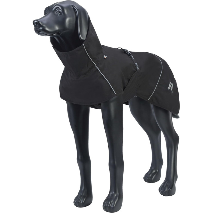 Дощовик для собак Rukka Pets Hayton Eco, чорний, розмір 35