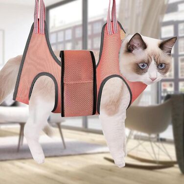 Набір для догляду за домашніми тваринами: гамак, інструменти для стрижки нігтів, догляд за вухами та очима, 8 шт., 45*65 см