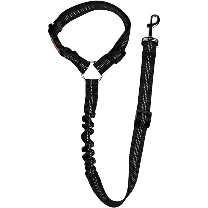 Авторемні безпеки для собак, 2 шт., регульовані, автокрісло для тварин, котів та собак (Чорний, 1 упаковка)