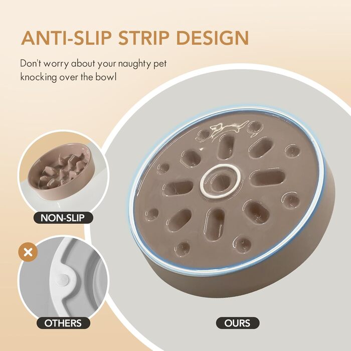 Підвищений годівниця для собак та котів Havniva з кераміки, для повільного годування, 13 см та 15,5 см миски, дерев'яний підставник, 2 шт. світло-зелений + підставка