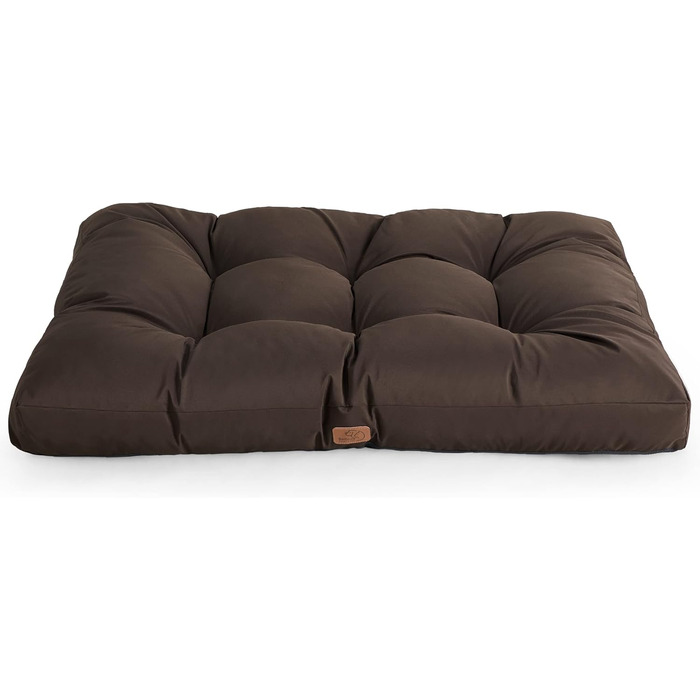 Килимок для собак BEDSURE великих порід, 111x89 см, водонепроникний, коричневий, 10 см заввишки