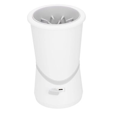 Електричний очищувач лап для домашніх тварин, USB-зарядка, автоматична мийка лап для собак і котів, інструмент для чищення, м'які силіконові щетинки, знімне дизайн