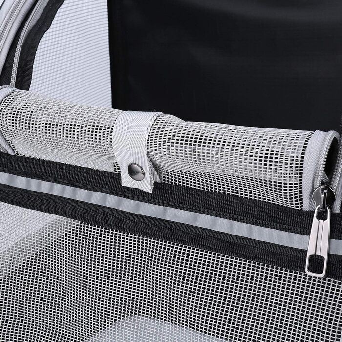 Рюкзак для собак та котів Lollimeow: дихаюча сітка, схвалено авіаперевізниками, для подорожей та прогулянок