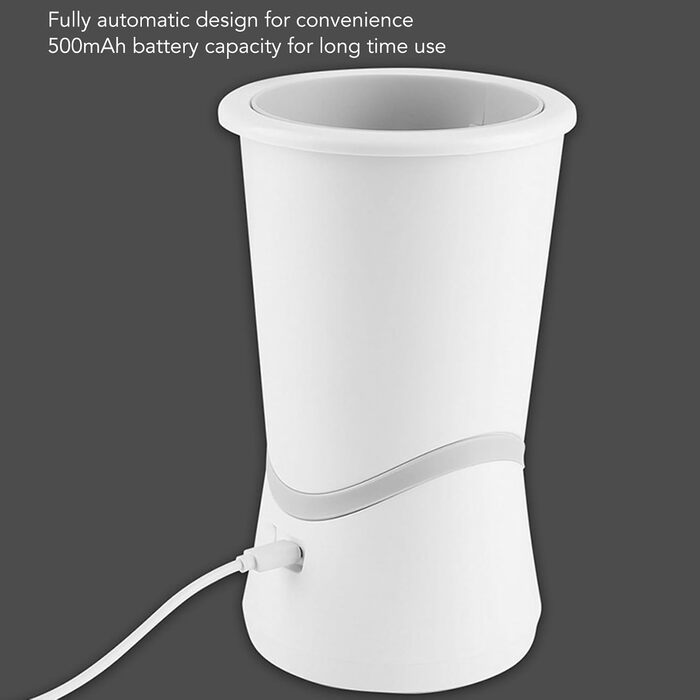 Автоматичний мийник лап для собак, перезаряджається, м'які щетинки, регульований, електричний, для домашніх тварин