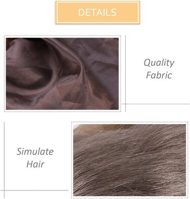 Перука-ріг для костюма собаки, косплей, голова бика, демон для святкування Дня подяки та Різдва