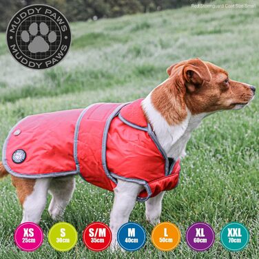 Куртка для собак Muddy Paws ANC з флісовою підкладкою, розмір S, червона