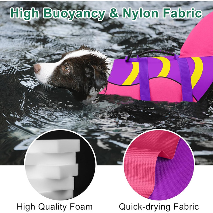 Жилет для собак Shark Fin від Fragralley: безпечне плавання та відпочинок на воді