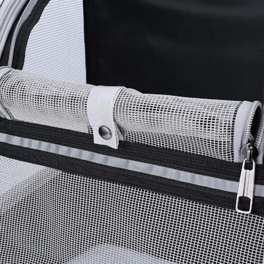 Рюкзак для собак та котів Lollimeow: дихаюча сітка, схвалено авіаперевізниками, для подорожей та прогулянок