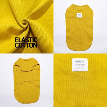 Теплий флісовий светр для собак Дакель, зимовий одяг (XS, гірчичний)
