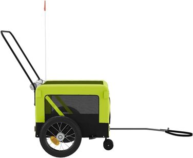 Причіп для велосипеда Gecheer: вантажний, для собак, зелений, 135x68.5x73.5 см