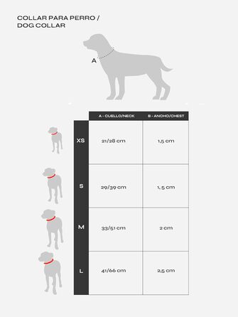 Нашийник для собак DUKIER, регульований, з неопрену, міцний, дизайн - ведмедики, розмір M