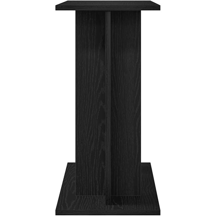 Підставка для акваріума vidaXL, чорний дуб, 60 x 30 x 60 см, деревоподібний матеріал