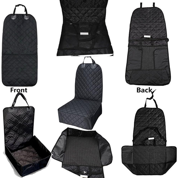 Чохол на сидіння для собак великих порід HCMAX Cargo-Liner, універсальний, XL (для переднього сидіння), водовідштовхувальний, нековзний, для авто, SUV, позашляховиків, вантажівок, мінівенів