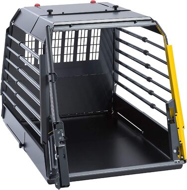 Транспортна переноска для собак VarioCage Einzelbox SL- Plus Kleinmetall, переноска для багажника для середніх та великих собак