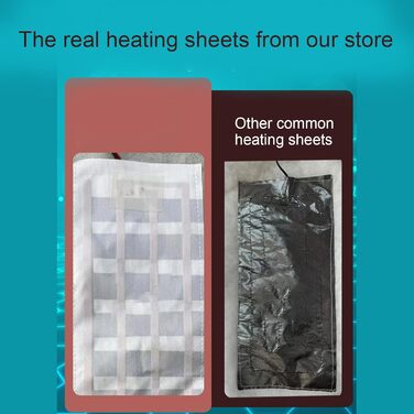 Водонепроникне електричне грілка для котів, собак, людей (рожевий) 58.4 x 27.9 см, акумуляторний