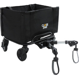 Дитяча причіпна коляска PetRider для тварин та покупок до 25 кг