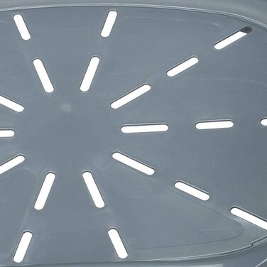 Крізьло для собак та котів Ferplast Siesta Deluxe, пластикове, середнє, миється, 62 x 41 x 23,5 см, темно-сірий, XXL