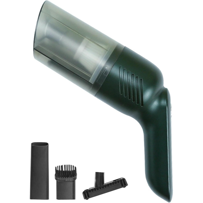 Бездротовий пилосос для шерсті тварин (собаки, коти) | Зйомний, багатофункціональний | Зелений