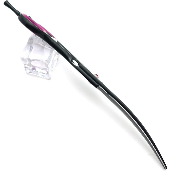 Набір професійних собачих ножиць для грумінгу 5 шт. (прямі, витончені, зігнуті, для джгутів, гребінець) для правші та лівші, чорний