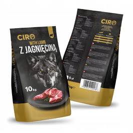 Сухий корм для собак CIRO KARMA з ягнятиною, 41% м'яса, 10 кг