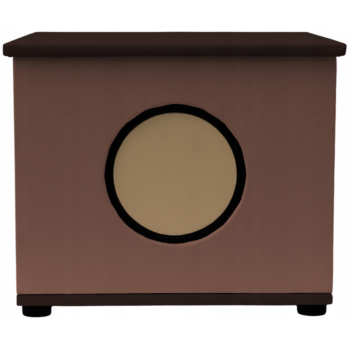 Будиночок для кота Mr. Riddick, багатоколірний, квадратний (43 см x 41,5 см x 34 см)