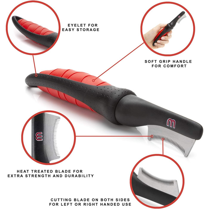 Гребінець для котів Mikki Feiner Fell-Auskämmer - вичісування шерсті