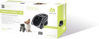 Транспортний бокс Maelson Snuggle Kennel 7152, антрацит, 52 x 30 x 30 см