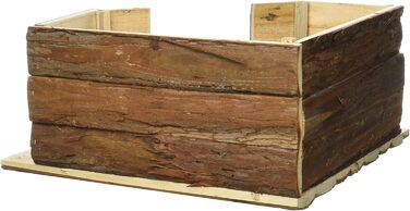 TRIXIE Natural Living будиночок Jesper для гризунів 42×15×30 см і тунель з верби для морських свинок 15×33 см