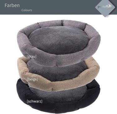 Крісло-ліжко для собак Octagon з знімним та пральним подушками, сірий колір