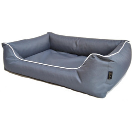 Лебон - лежанка для собак Паула, сірий, розмір L, водонепроникна, міцна, зроблено в ЄС