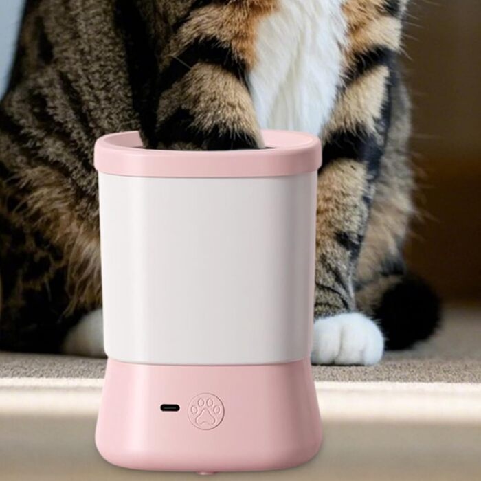 Автоматичний очисник лап для собак Moreeulsi | 2 швидкості, анти-розбризкування, для прогулянок та подорожей