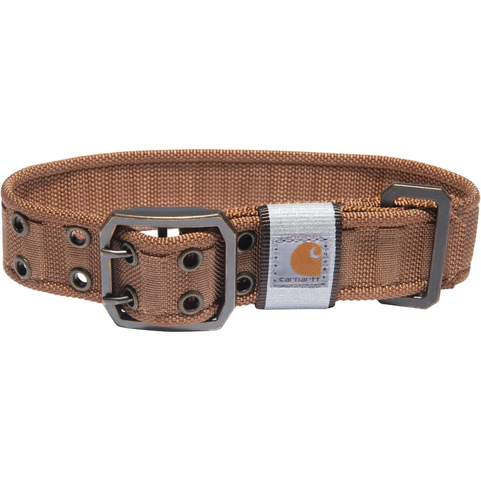 Carhartt нашийник для собак, регульований, широкий, коричневий, розмір M