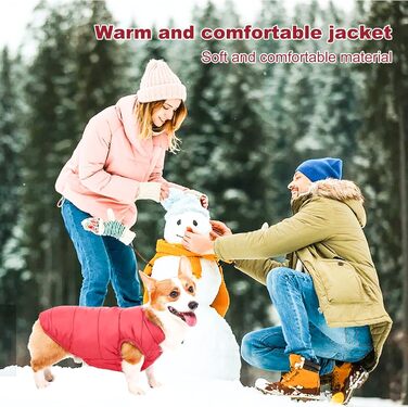 PETCUTE Зимовий теплий пуховик для собак, куртка для маленьких, середніх та великих собак, тепла собача куртка з отвором для повірця, ідеальна для зими, вітронепроникна жилетка для собак, XS, бордовий