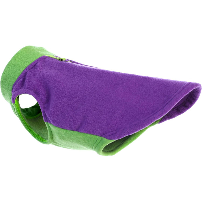 Тепла жилетка для собак GOOBY з флісу (Lila, X-Large, обхват грудей ~56 см)