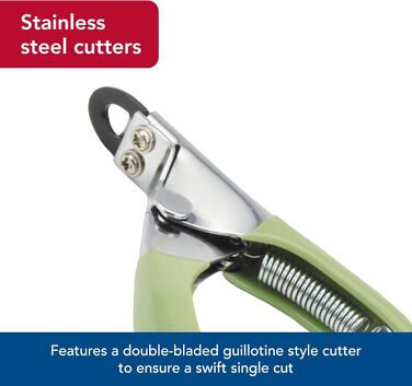 Ножиці для собак Coastal Pet Safari, гуillotina, подвійні леза, зручна ручка, для собак маленьких та середніх порід