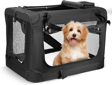 Складана переноска для собак та котів з подушкою, 60x42x42 см