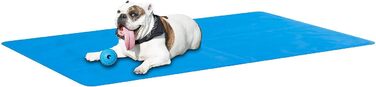 Охолоджуючий килимок Sweetypet для собак і котів XL, самостійне охолодження, гелевий наповнювач, 120x75 см – охолоджуюча підстилка, матрац для тварин