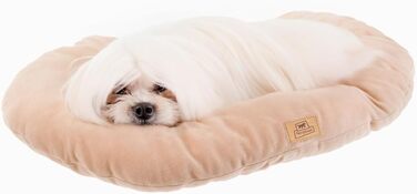 Крізь для собак та котів Ferplast Relax Microfleece 55x36 см. М'який, з мікрофлісу, легко миється, бежевий