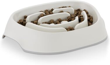 Миска Antischlingnapf Balou Weiß 950ml від Knuffelwuff: миска для собак з неслизьким силіконом, 950 мл