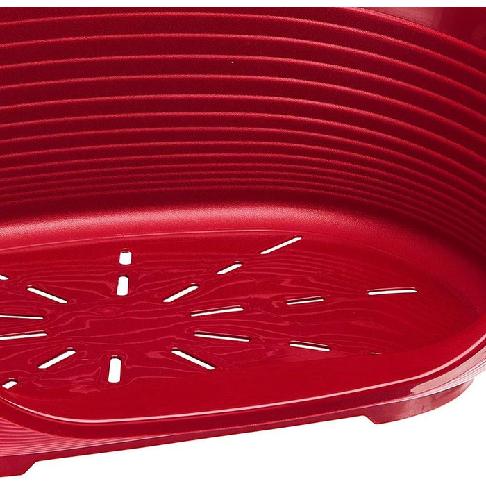 Лежанка для собак та котів Ferplast Siesta Deluxe, пластикова, бордовий колір, 62 x 41 x 23,5 см, зручна та миюча