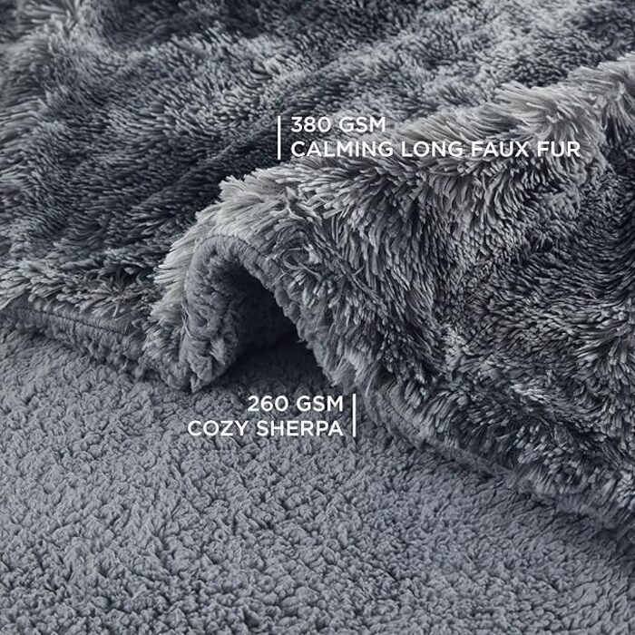 Водонепроникний коврик для собак BEDSURE великих порід - 152 x 203 см, плюшевий, миючий, захисний, м'який