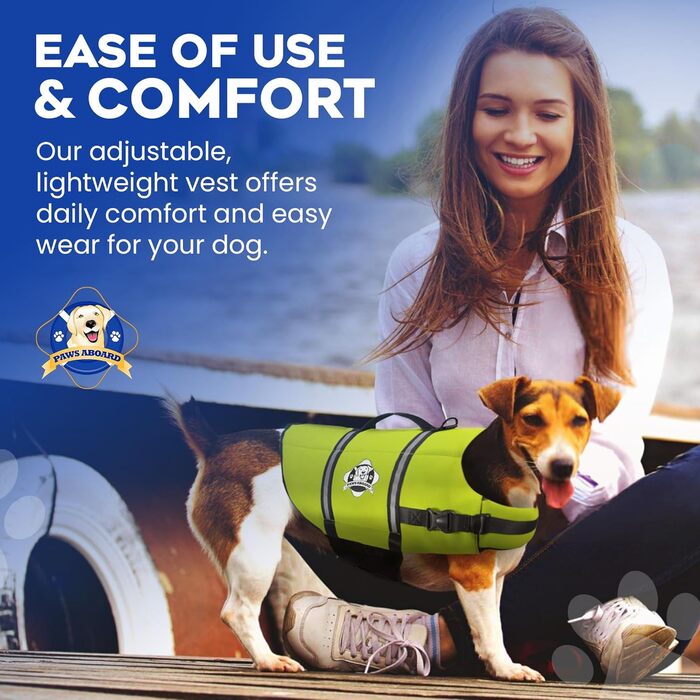 Жилет рятувальний для собак Fido Doggy Rettungsweste, розмір M, жовтий