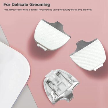 Професійна машинка для стрижки собак та котів, акумуляторна, бездротова, набір лез (3 шт.)