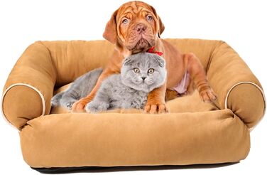 Килимок для котів та собак PETCUTE: ортопедичний, з неслизьким дном, розмір S, колір хакі