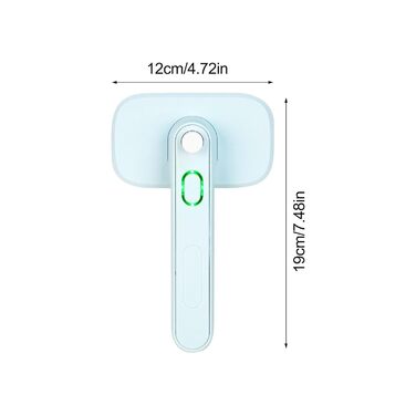 Щітка для собак проти випадання шерсті | Самоочисна щітка для тварин | Антистатична, для видалення підшерстка | Розчісування, масаж, видалення ковтунів