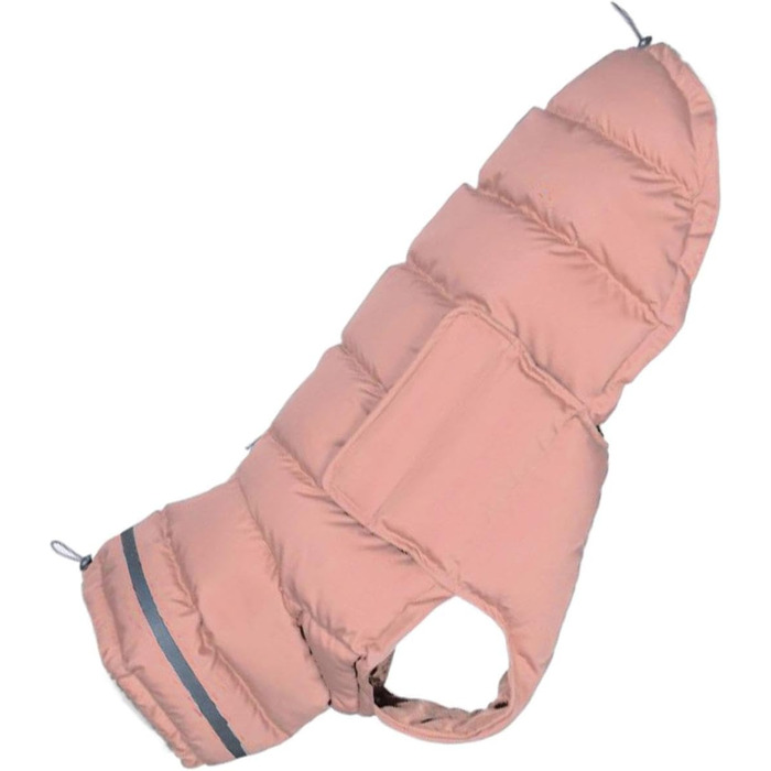 Зимові куртки для собак, тепла зимова куртка для великих собак, рожевий колір