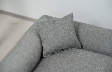 Килимок для собак Sofi Grosse - зручний лежак для середніх та маленьких собак. Лежанка з поліуретану, миється, м'яка, довговічна, стійка до зношування та розривів (XXL, 130x100 см, сірий)